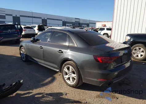 2018 Audi A4 2.0T Tech Ultra Premium/2.0T Ultra Premium z USA, uszkodzony, nr VIN WAUKMAF43JA206550